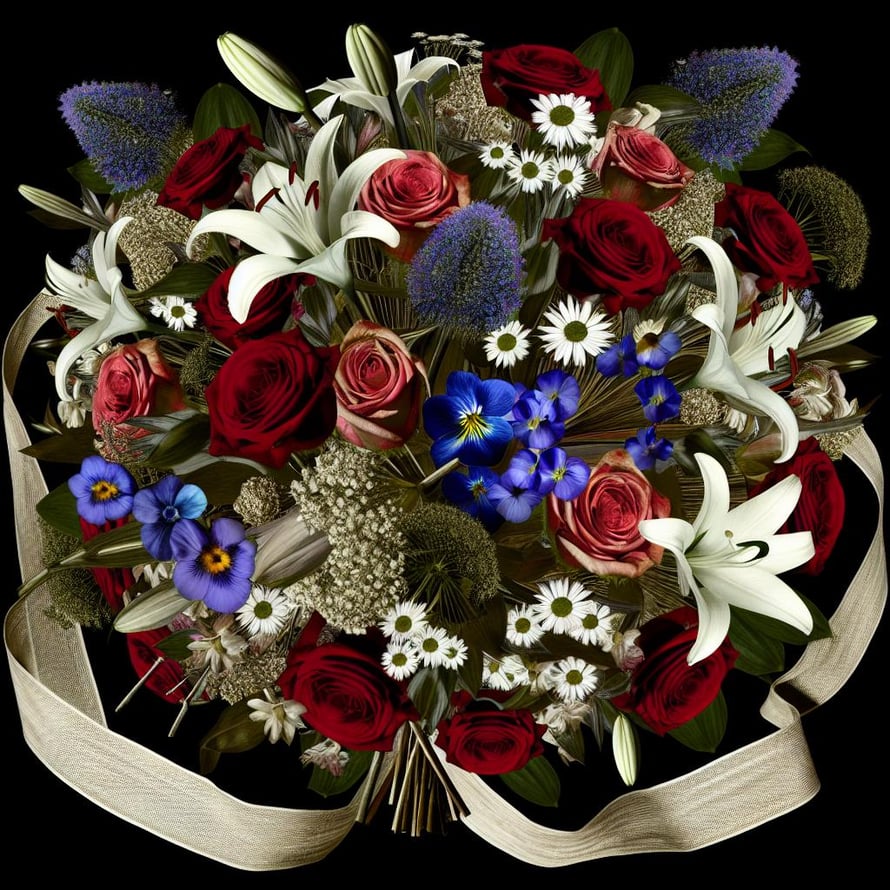 a bouquet with a hidden meaning